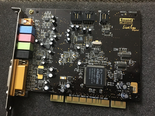 Creative soundblaster live - creative,