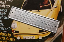 Typenschild hinweisschild - typenschild,
