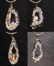 Achat Anhänger Druse Geode