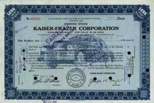 KAISER FRAZER 1946 Jeep Detroit Michigan Willys Motors Chrysler Automobil Blue