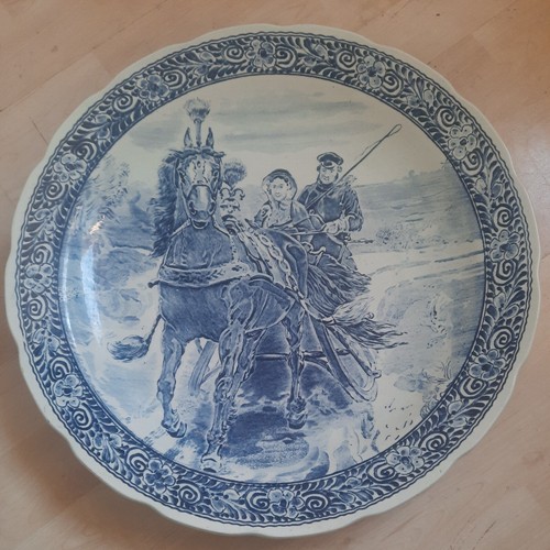 Vintage plate boch belgium - vintage,