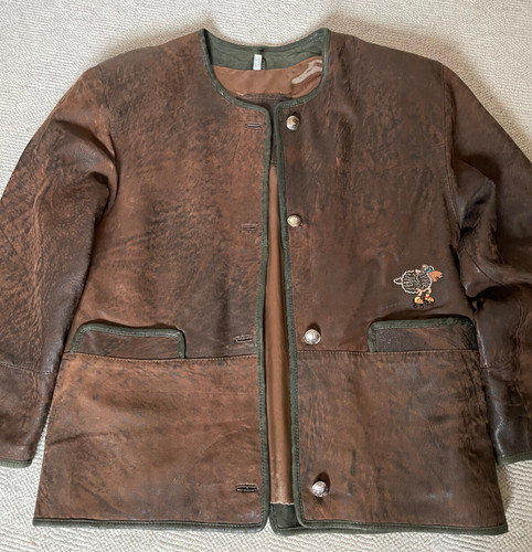 Lederjacke lammnappa braun - lederjacke,