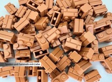 100 x LEGO® KLINKER 1 x 2 NOPPEN MAUERSTEINE ZIEGELSTEIN 98283 NEU MEDIUM NOUGAT