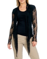 MADONNA Damen Spitzen Cardigan
