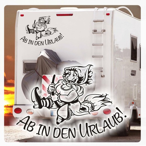 Den urlaub hexe besen - ab,