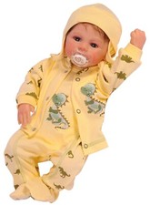 Strampler Langarmshirt Mütze