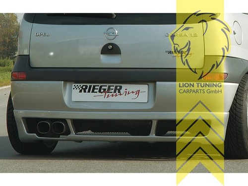 Rieger heckansatz heckspoiler - heckansatz,