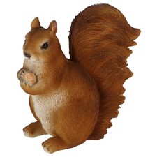 Gartendekoration Gartenfigur Standdeko Skulptur Deko Eichhörnchen 19x10x19 cm
