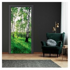 Türtapete Selbstklebend Türposter Fototapete Für Türen BIRKENWALD Küche Türfolie