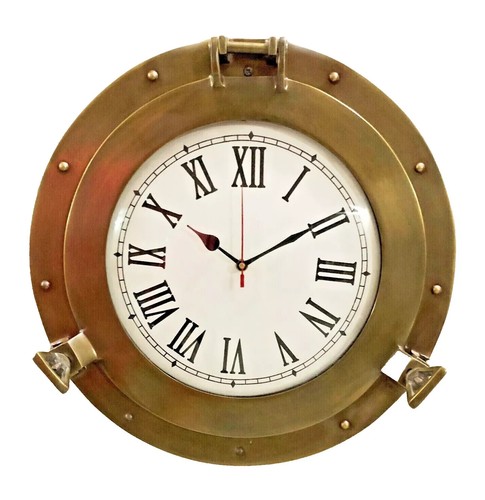 Schiff bullaugenuhr wanduhr - schiff,
