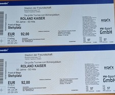 Roland Kaiser Tickets - Front of Stage - Frankfurt/ Oder