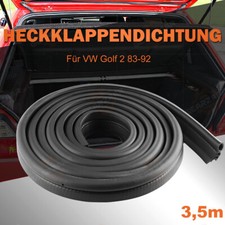 3.5M Dichtung Heckklappe Kofferdeckel Kofferraumdichtung Für VW Golf 2 83-92