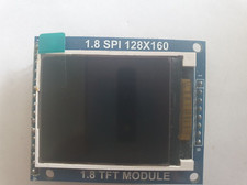 1.8"  Inch SPI TFT Mini Serial LCD Display Module with PCB Adapter ST7735B IC SD