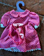 Puppenkleid 40-46 cm u