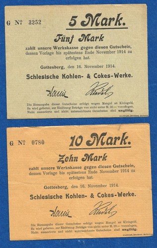 347 notgeld gottesberg - 347,