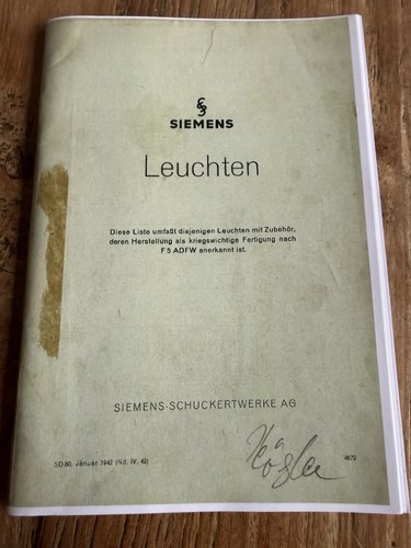 Siemens germany katalog 1942 - siemens,