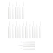 Leere Kartuschen für Kartuschen, 310 ml, wiederverwendbar, zum Basteln,