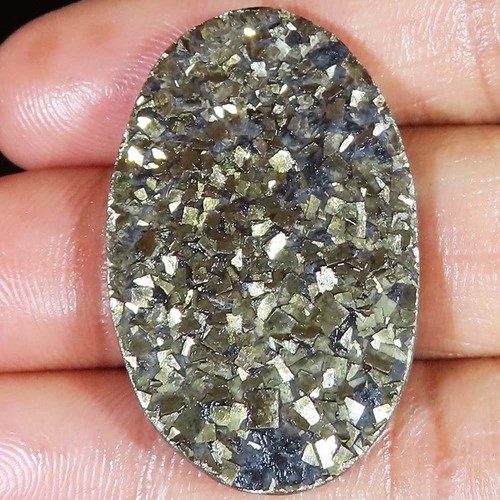 Natürlich pyrit druzy quarz - pyrit,