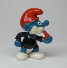 Schirischlumpf dunkelblau