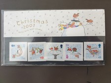 Briefmarken Großbritannien Royal Mail Mint Stamps Christmas 2001