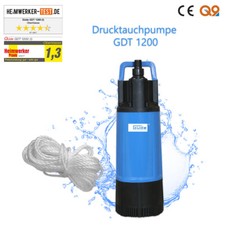 Güde Tauchpumpe Drucktauchpumpe Tauchdruckpumpe Tiefbrunnenpumpe GDT1200 1200W