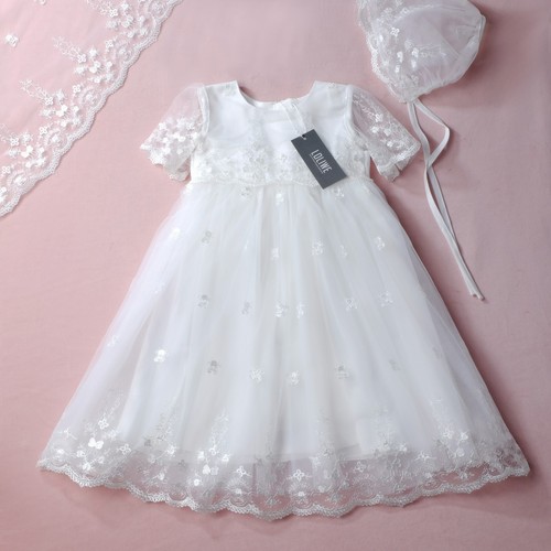 2tlg taufkleid mädchenkleid - 2tlg.,