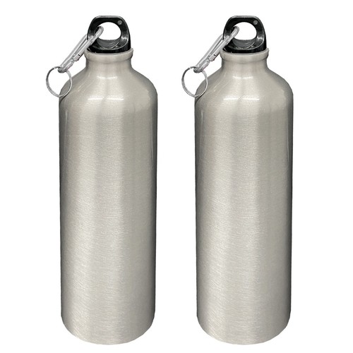 Aluminium trinkflasche 750 - 2x,
