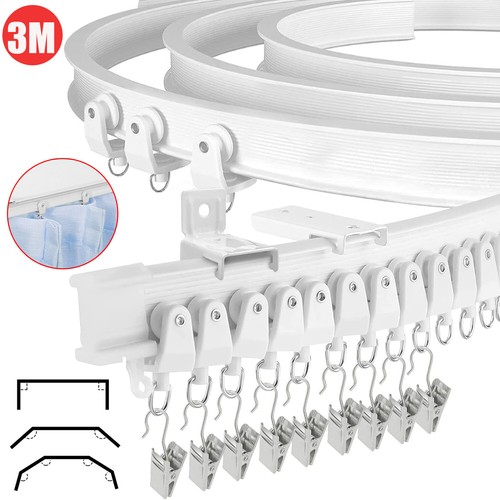 Vorhangschiene flexibel - 3m,