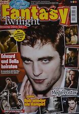 TWILIGHT - Zeitschrift Fantasy Breaking Dawn 02/2011 + XXL Poster Teen Magazine