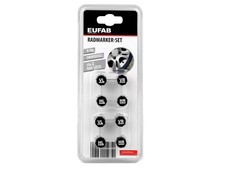 Eufab Ventilkappen zur Reifenmarkierung, 8 Stück