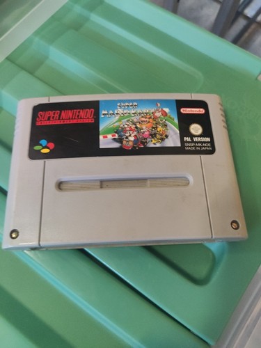 Super mario kart snes - mario,