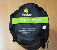 Deuter Kinderschlafsack Starlight PRO EXP, Size 160-190x68x45 cm grün Topzustand