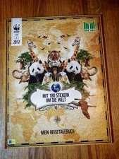 Stickeralbum WWF 2012 Edeka mit fast allen Stickern (174/180) Reisetagebuch