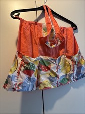 Schürze Kittel Schürze Taschen Praktisch Kochen Backen Fröhliche Farben 