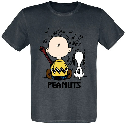 Peanuts shirt herren - t-shirt, charlie