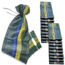 Silosäcke 25x100 stabil Griff Zugband Hebeschlaufen Hochwasserschutz unbefüllt