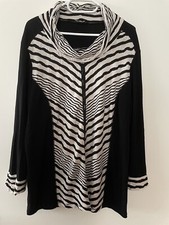 GELCO Tunika Shirt Gr. 48 ? Wasserfall-Kragen