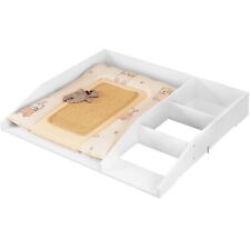 Wickeltischaufsatz Trennfach Wickeltisch für Kommode Babybett tw017ws