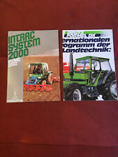 Deutz Intrac System 2000 Prospekt von 2002