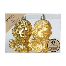 2 Christbaumschmuck Engel 10cm