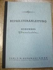 Borgward Isabella Reparaturanleitung Ersatzteiliste Preisliste Zeitungsausschnit