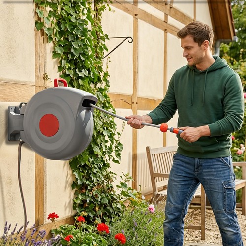 Gartenschlauch aufroller 30m - gartenschlauch,