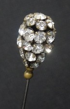 Hutnadel antik lang Art Deco