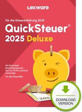 Lexware Quick Steuer Deluxe 2025 - Für das Steuerjahr 2024 - PC Download Version