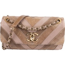 Chanel Suede  Chevron