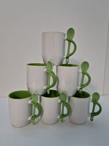 Süblimation tasse mit löffel - süblimation,