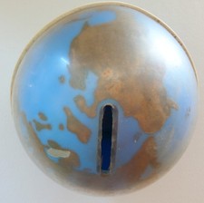 Spartdose, Weltkugel der Skandinaviska Banken, Kunststoff der 50-60er Jahre