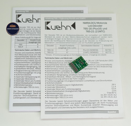 Kühn 82770 decoder t65 21 - kühn,