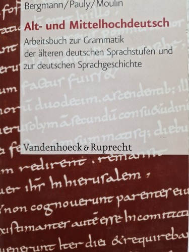 Alt und mittelhochdeutsch - mittelhochdeutsch, |