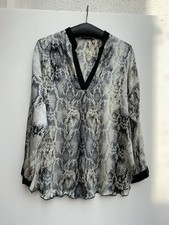 Zara Bluse Gr S 38 40 Schwarz